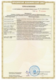 Сертификат соответствия на пылесосы Allaway стр. 2